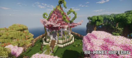 ������� Blooming Flower Gazebo - Vanilla ��� Minecraft