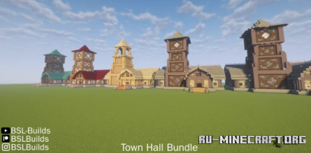 ������� Human Town Hall Bundle ��� Minecraft