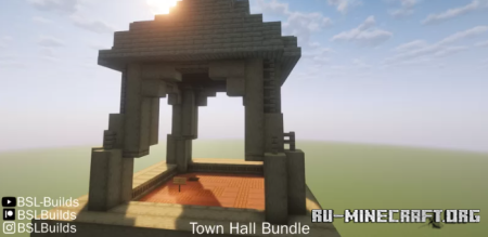 ������� Human Town Hall Bundle ��� Minecraft