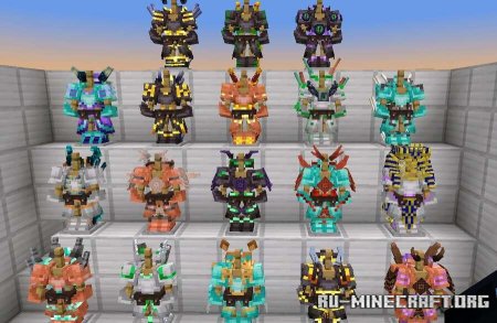 ������� Vanilla armor 3D ��� Minecraft PE 26.0