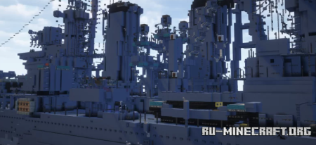 ������� USS Helena (CL-50) Brooklyn-Class Light Cruiser ��� Minecraft