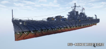 ������� USS Helena (CL-50) Brooklyn-Class Light Cruiser ��� Minecraft