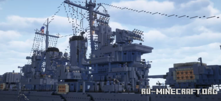 ������� USS Helena (CL-50) Brooklyn-Class Light Cruiser ��� Minecraft