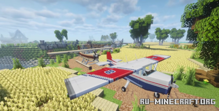 ������� Civilian Aviation ��� Minecraft 1.21.1