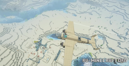 ������� Civilian Aviation ��� Minecraft 1.21.1