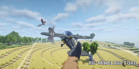 ������� Civilian Aviation ��� Minecraft 1.21.1