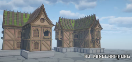 ������� Grand medieval - house assets ��� Minecraft