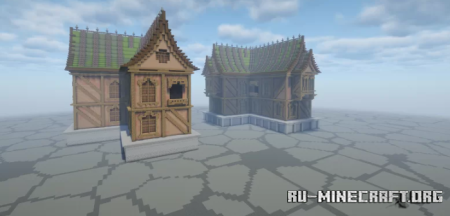������� Grand medieval - house assets ��� Minecraft