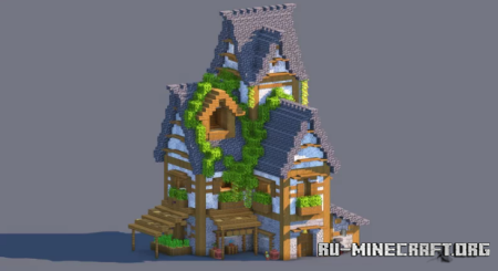 ������� Medieval House � Fully Decorated Interior ��� Minecraft