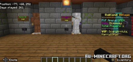 ������� Oakland Village - Minigames ��� Minecraft