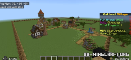 ������� Oakland Village - Minigames ��� Minecraft
