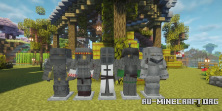 ������� Bascinet Mediaeval ��� Minecraft 1.20.1