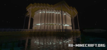 ������� Modern Island House With Boat Dock ��� Minecraft