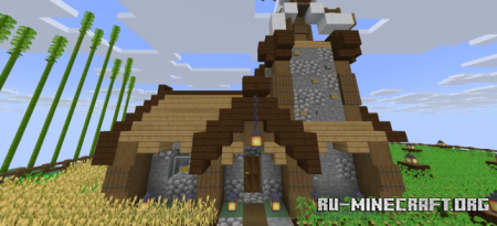 ������� Small Farm house by JustmeTheGamer ��� Minecraft