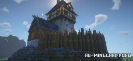 ������� Small Castle - Medieval Fortified House ��� Minecraft