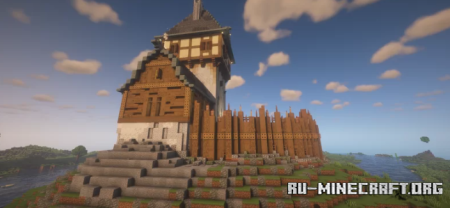 ������� Small Castle - Medieval Fortified House ��� Minecraft