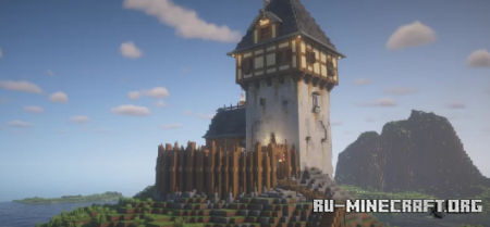 ������� Small Castle - Medieval Fortified House ��� Minecraft