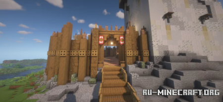������� Small Castle - Medieval Fortified House ��� Minecraft