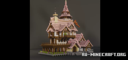 ������� pink house by Bucketheadxx ��� Minecraft