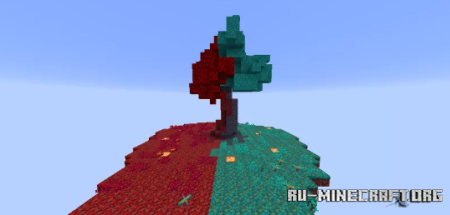 ������� red-blue tree by patriot ��� Minecraft