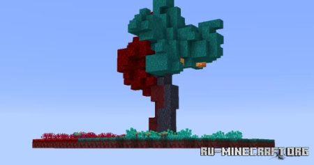 ������� red-blue tree by patriot ��� Minecraft