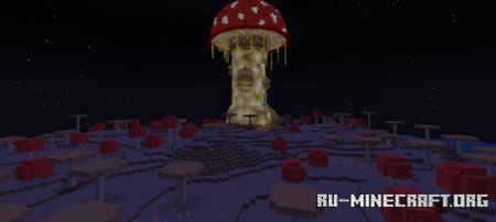 ������� Mushroom Tower (wizard tower Rlcraft) ��� Minecraft
