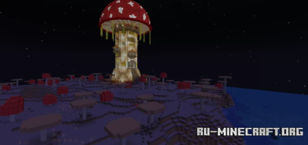 ������� Mushroom Tower (wizard tower Rlcraft) ��� Minecraft