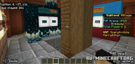 ������� Oakland Village PVP - Minigames ��� Minecraft