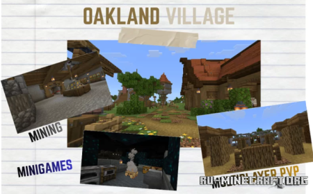 ������� Oakland Village PVP - Minigames ��� Minecraft