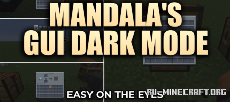 ������� Mandala�s GUI Dark Mode ��� Minecraft 26.2