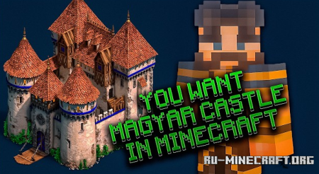 ������� Magyars Castle AoE2 Built ��� Minecraft