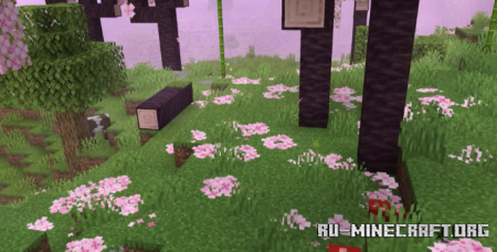 ������� Bushy Pink Petals Wildflowers & Leaf Litter ��� Minecraft 26.2