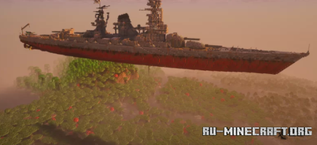 ������� Battleship Amagi ��� Minecraft
