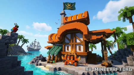 ������� Pirate House 1 by Robin75007 ��� Minecraft