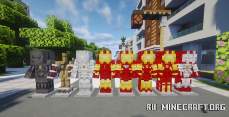 ������� Forged Reactor Iron Man ��� Minecraft 1.20.1