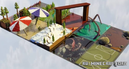 ������� 10 Pvp Practice Arenas ��� Minecraft