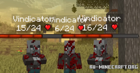 ������� Health Bars by Fuzs ��� Minecraft 26.2