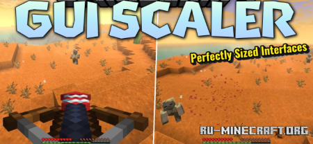 ������� GUI Scaler ��� Minecraft 26.2