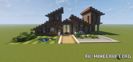 ������� modern suburban home ��� Minecraft