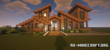 ������� modern suburban home ��� Minecraft