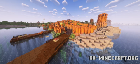 ������� Village On Shore ��� Minecraft