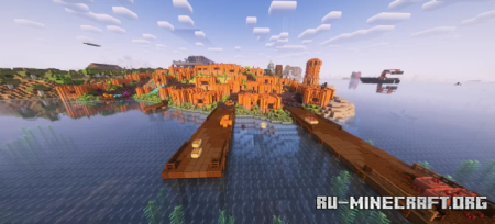 ������� Village On Shore ��� Minecraft