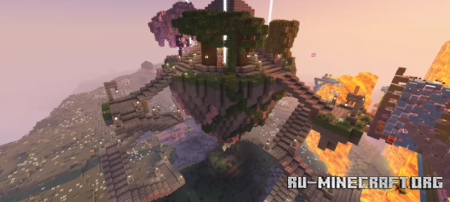 ������� Spawn air island ��� Minecraft