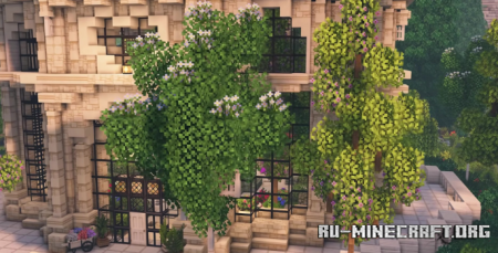 ������� Vines & Leaves Hotbar ��� Miencraft 1.20