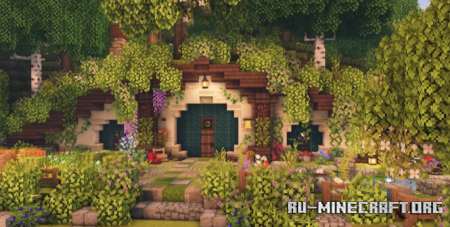 ������� Vines & Leaves Hotbar ��� Miencraft 1.20