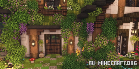 ������� Vines & Leaves Hotbar ��� Miencraft 1.20