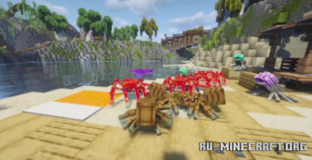 ������� Spider Overhaul ��� Minecraft 26.1.2