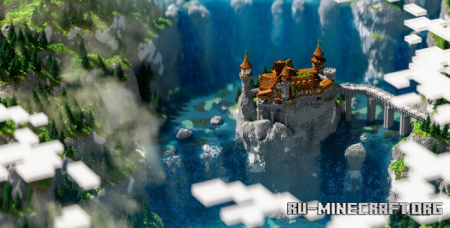 ������� Old Fallen Castle - Medieval & Fantasy Castle ��� Minecraft