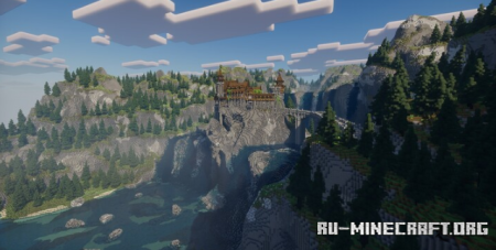 ������� Old Fallen Castle - Medieval & Fantasy Castle ��� Minecraft
