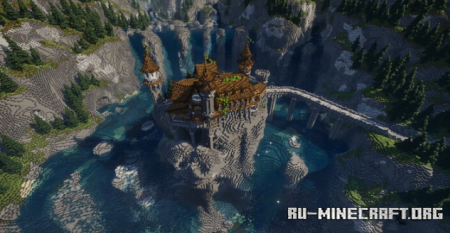 ������� Old Fallen Castle - Medieval & Fantasy Castle ��� Minecraft